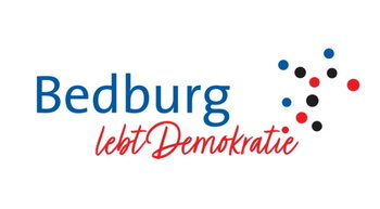 Logo Bedburg lebt Demokratie