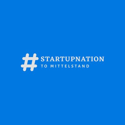 #startupnation to Mittelstand Logo