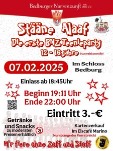 1. BNZ Teenieparty