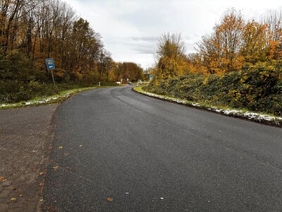 Sperrung der Erkelenzer Straße in Millendorf für Kanalarbeiten 01